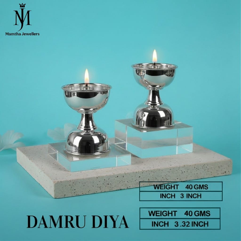 Silver Diya